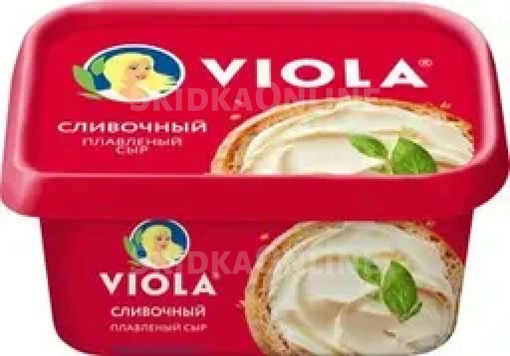 Сыр Viola плавленый сливочный 50% БЗМЖ 400г