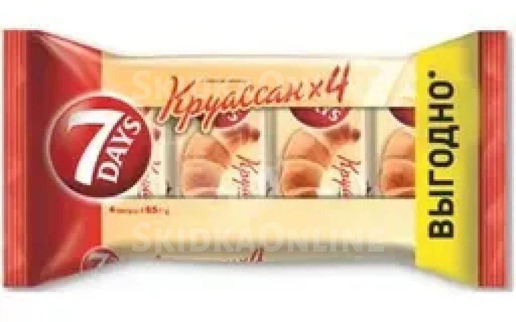Круассан 7 Days с кремом Какао 4х65г