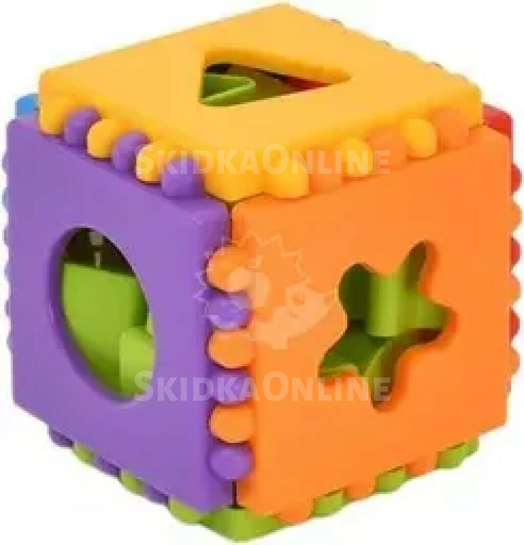 Игрушка Zebratoys Сортер Кубик
