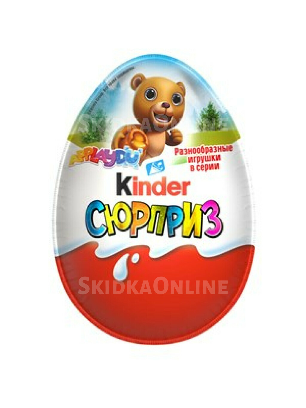 Шоколадное яйцо Kinder Surprise 20г
