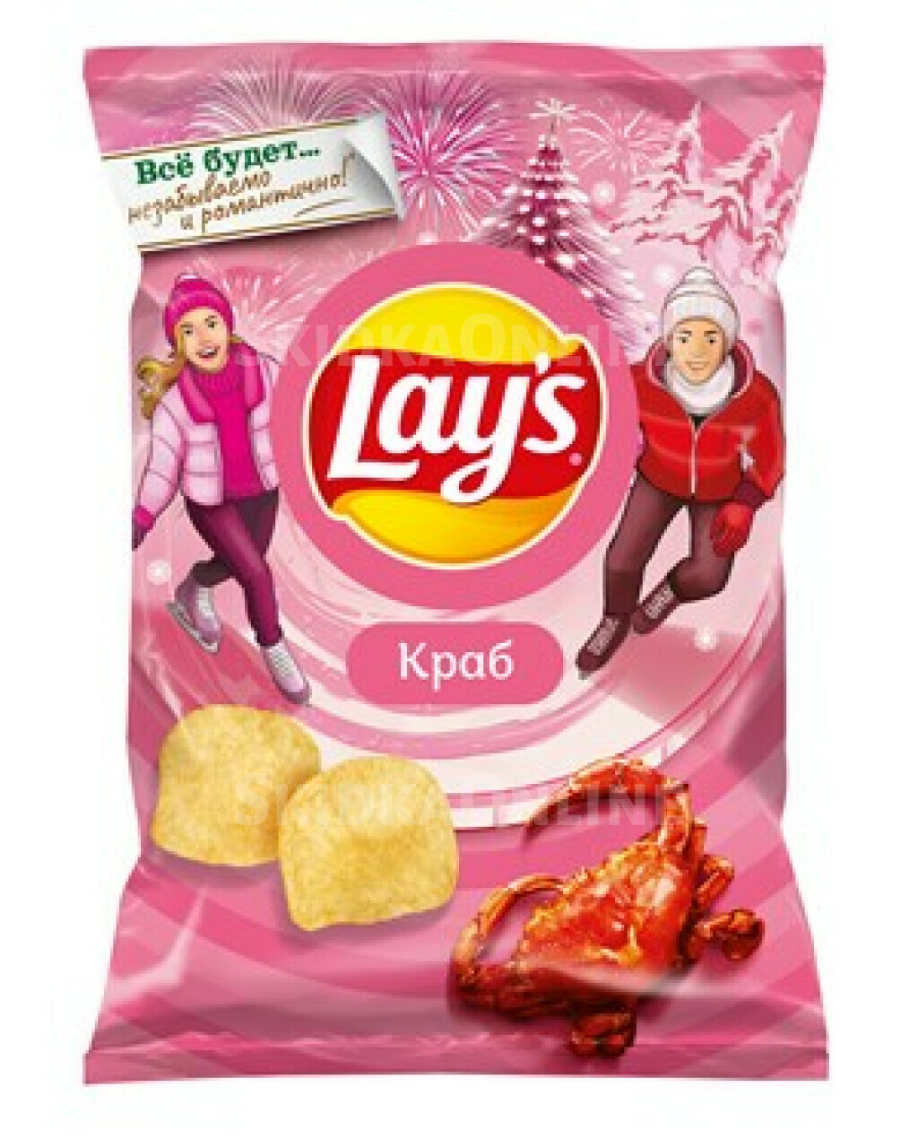 Чипсы Lay's Краб, 140г