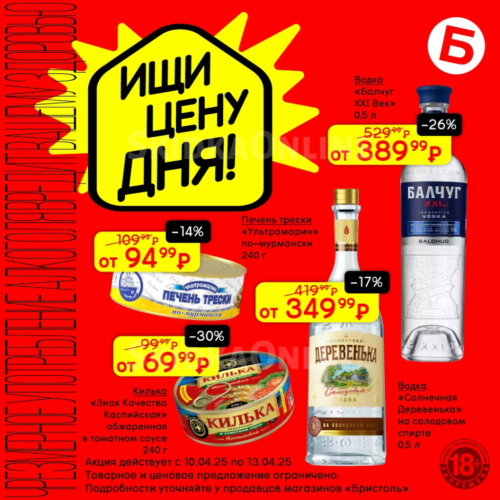 Водка, Рыбные консервы