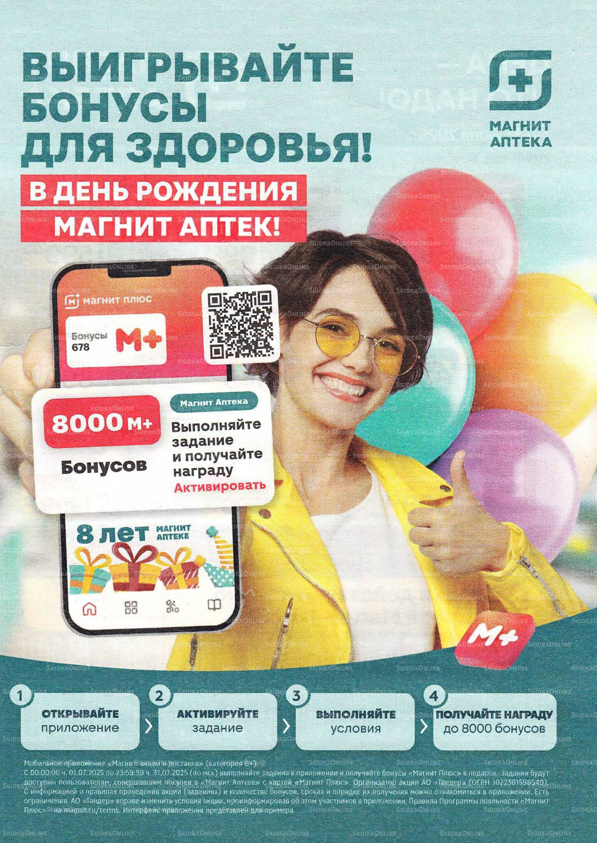 Выгодные предложения июля 1  - 31 Июля 2025 5