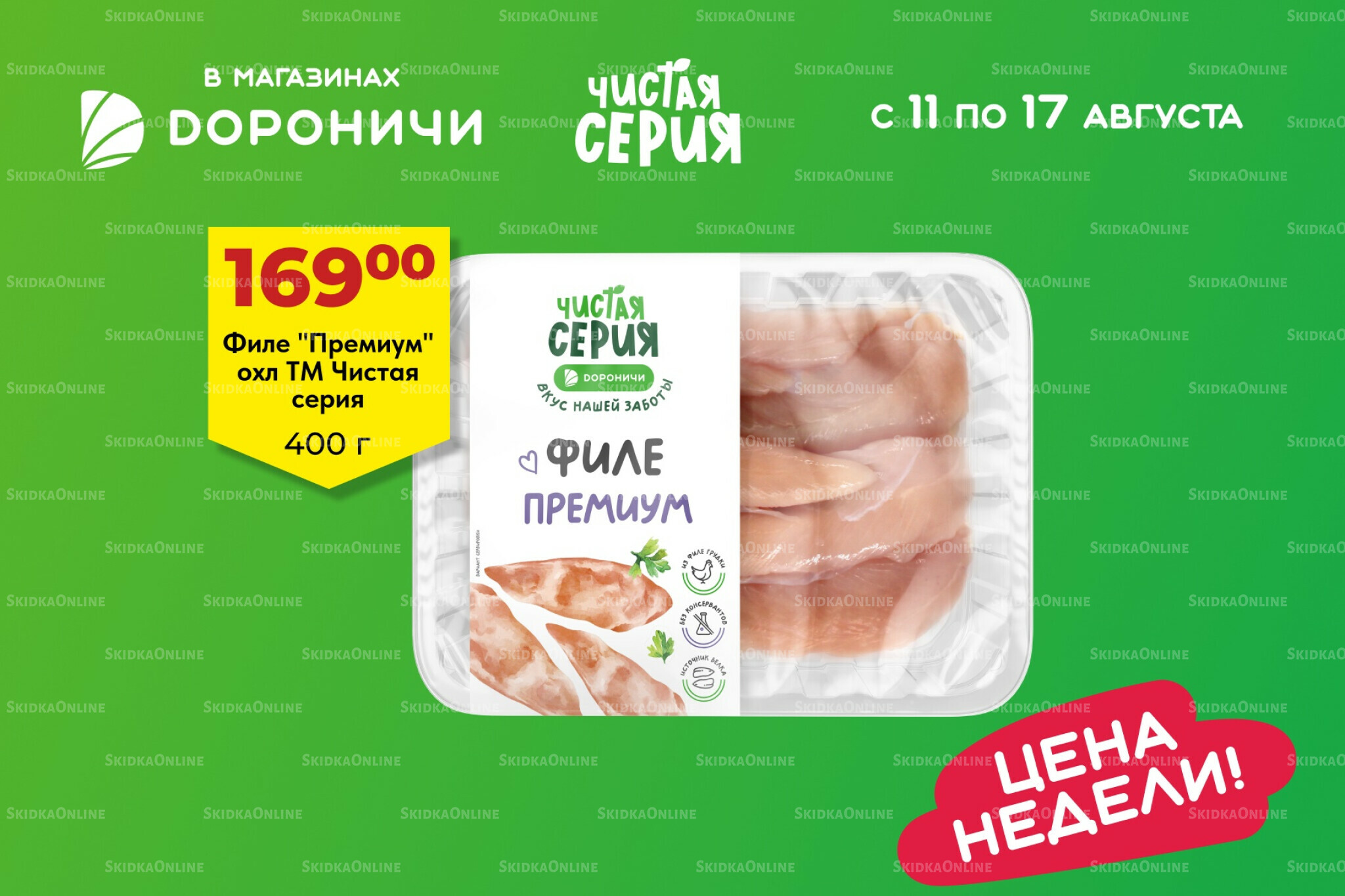 Цена недели 11  - 17 Августа 2025 2