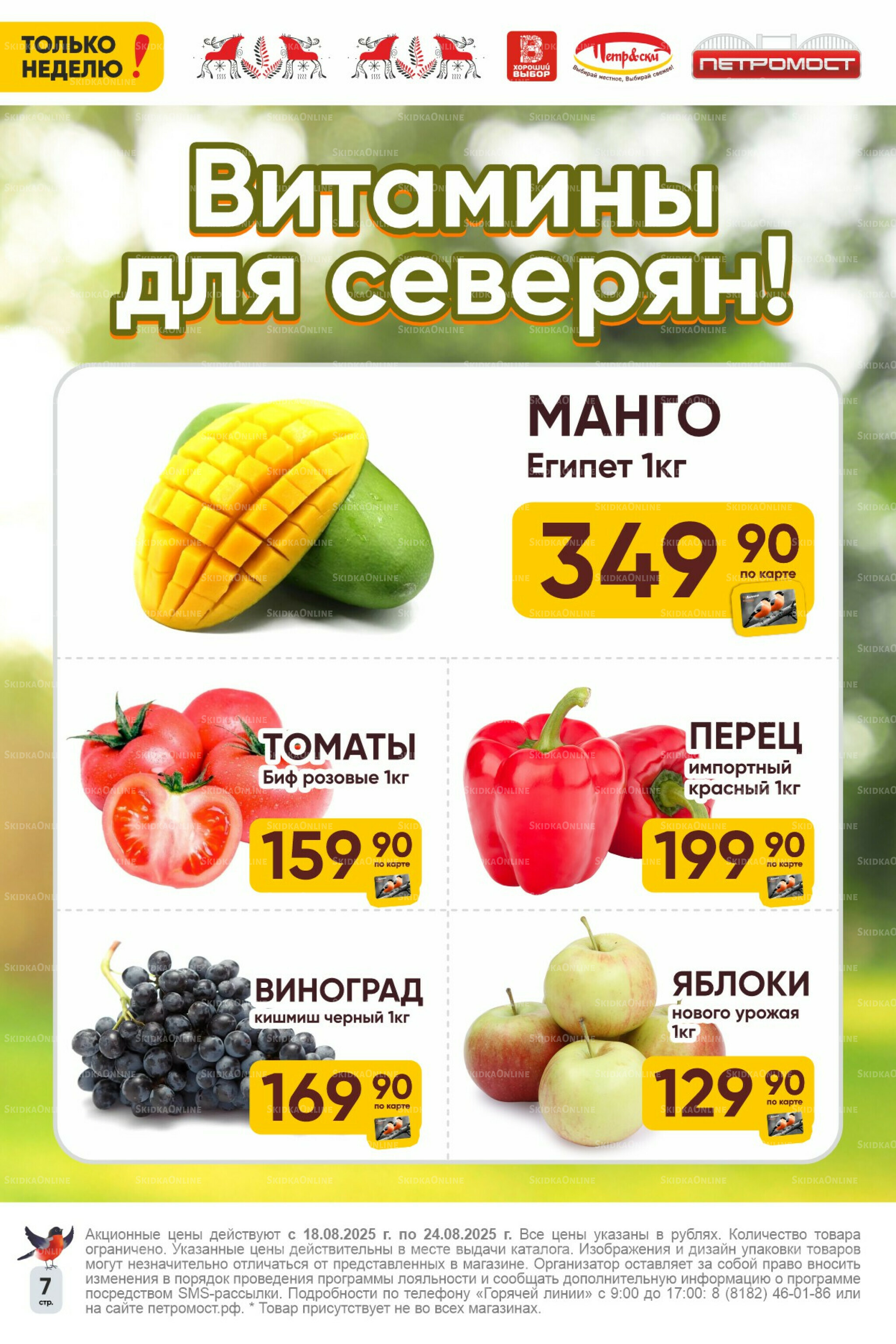 Только неделю! 18  - 24 Августа 2025 7