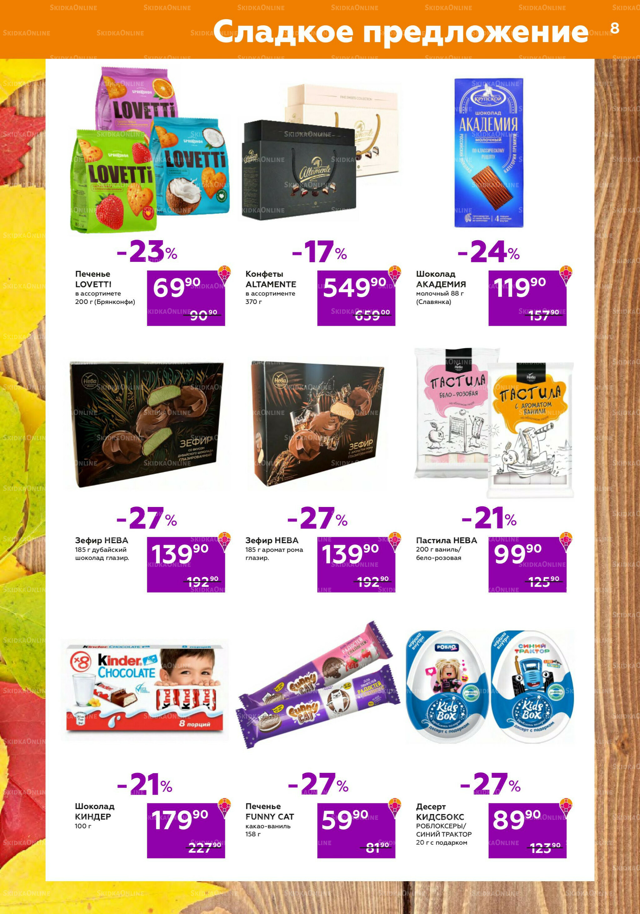 Акционный каталог (цены действительны по карте 