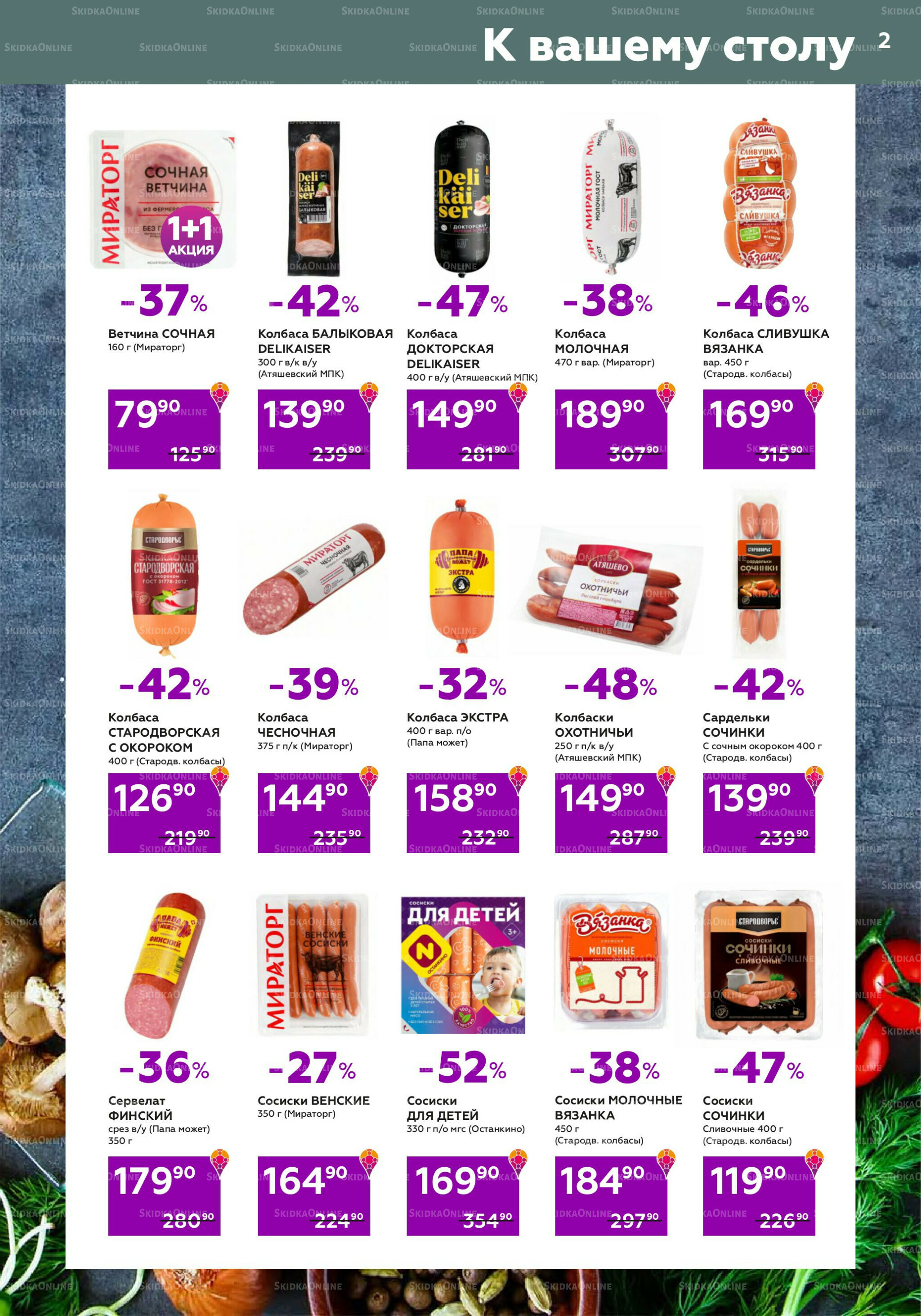 Акционный каталог (цены действительны по карте 