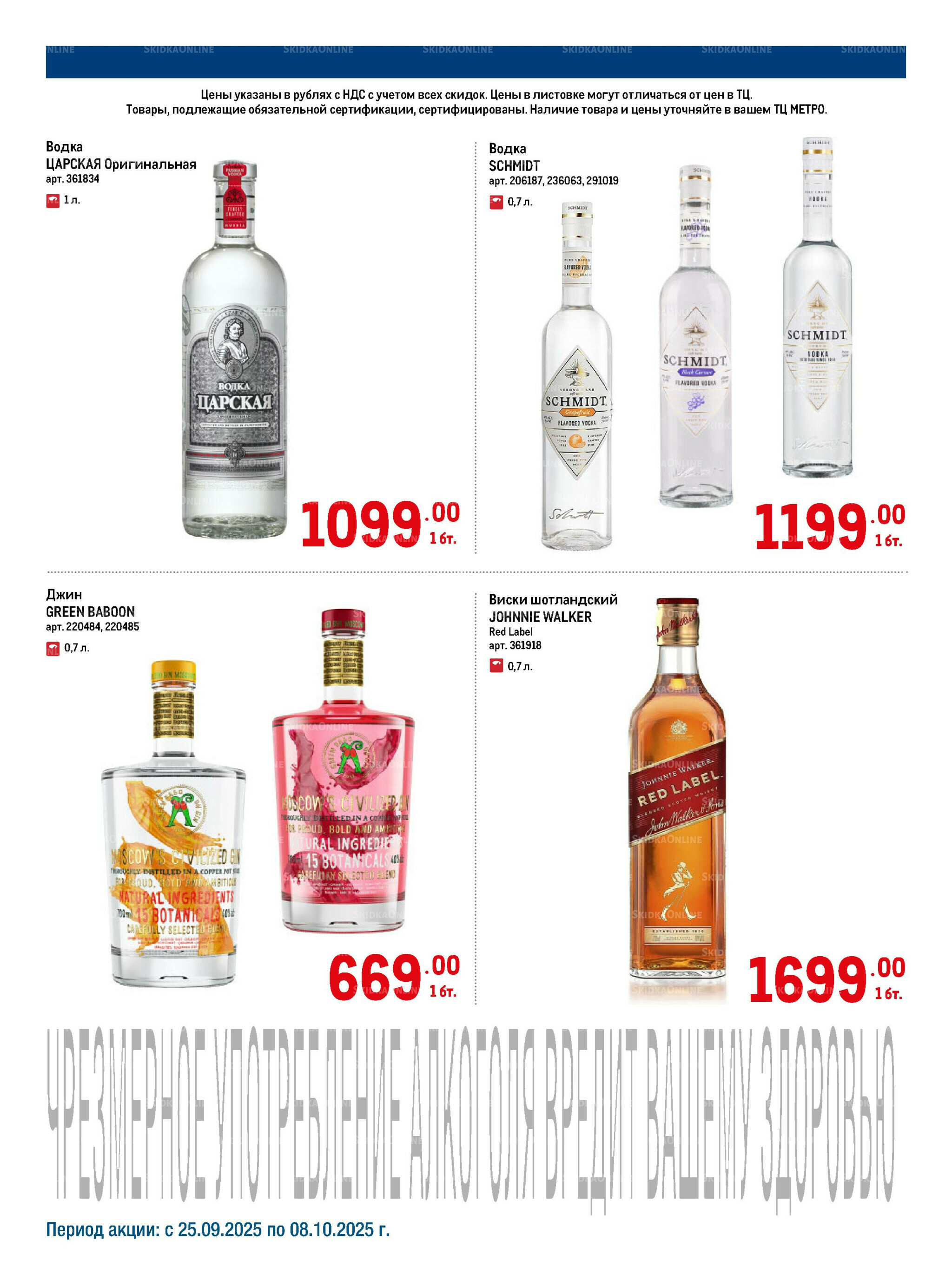 Алкоголь 25 Сентября - 8 Октября 2025 2