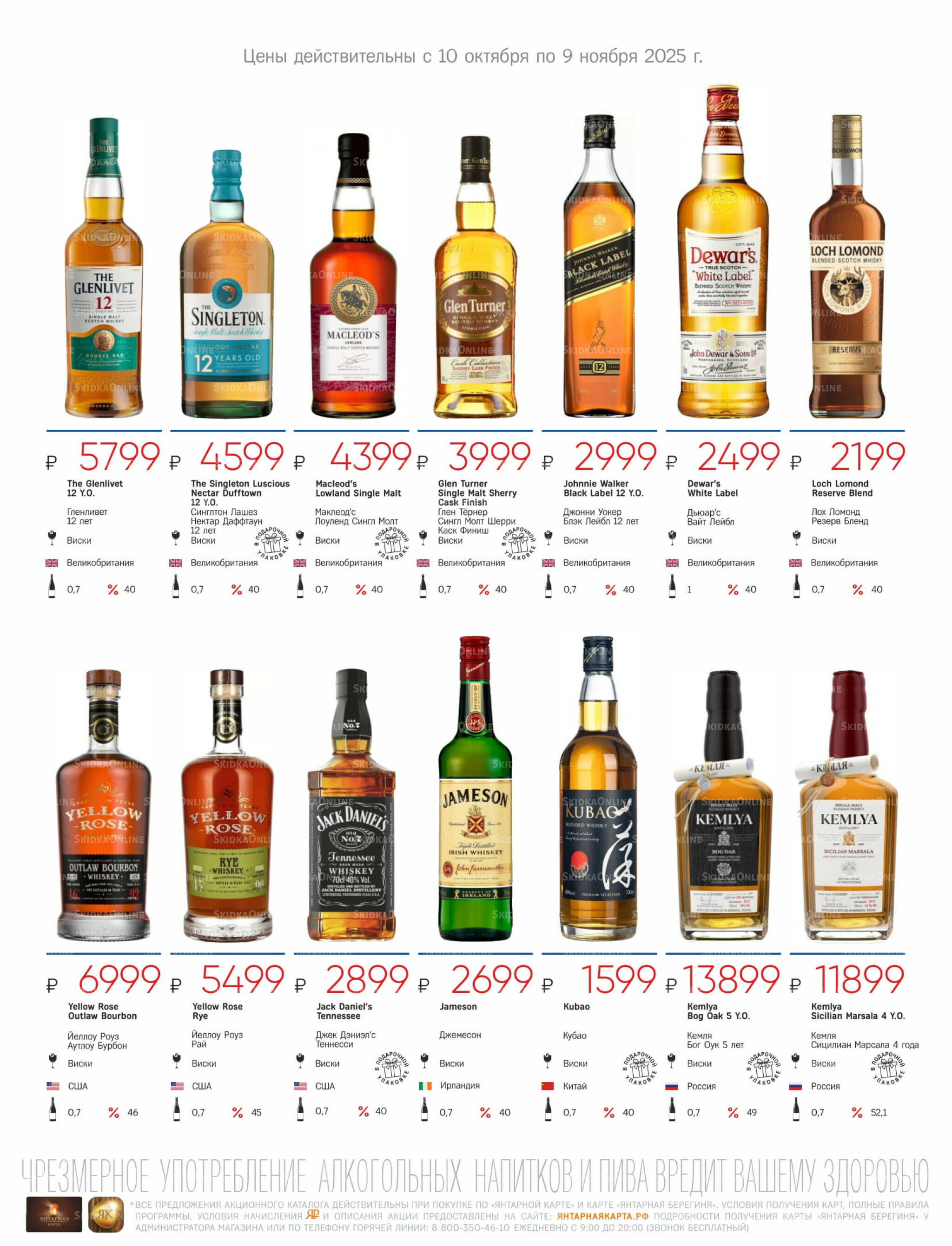 Алкогольный каталог 10 Октября - 9 Ноября 2025 31