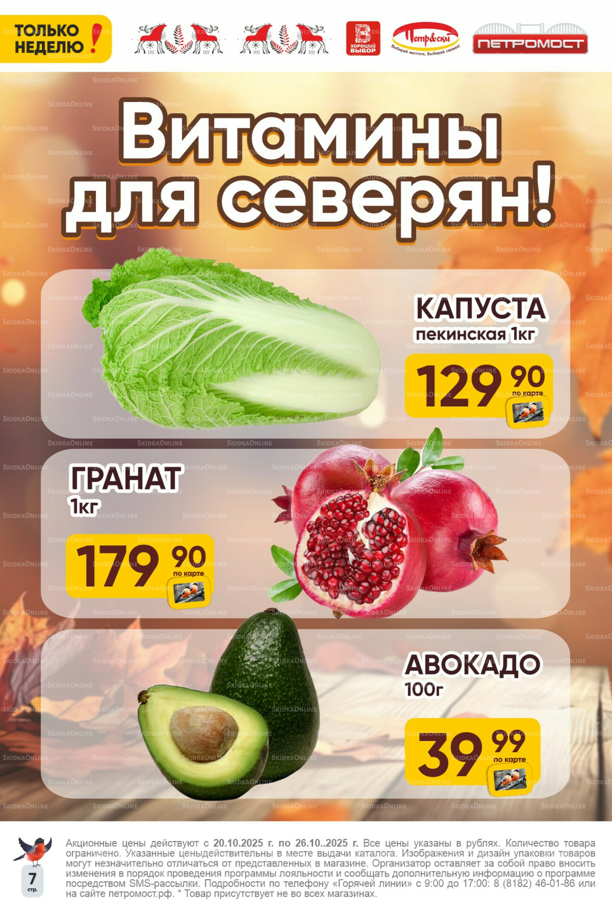 Только неделю! 20  - 26 Октября 2025 7