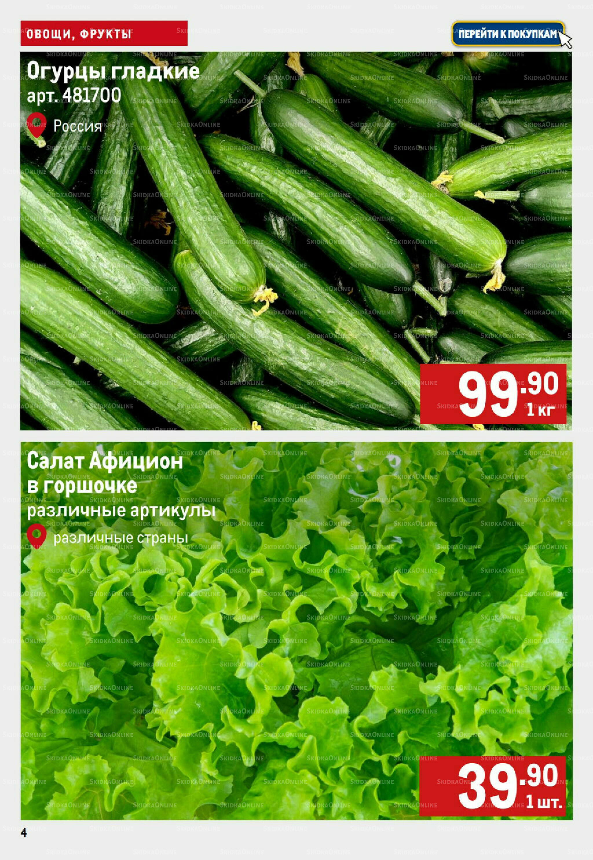 Свежие овощи и фрукты 23  - 29 Октября 2025 4