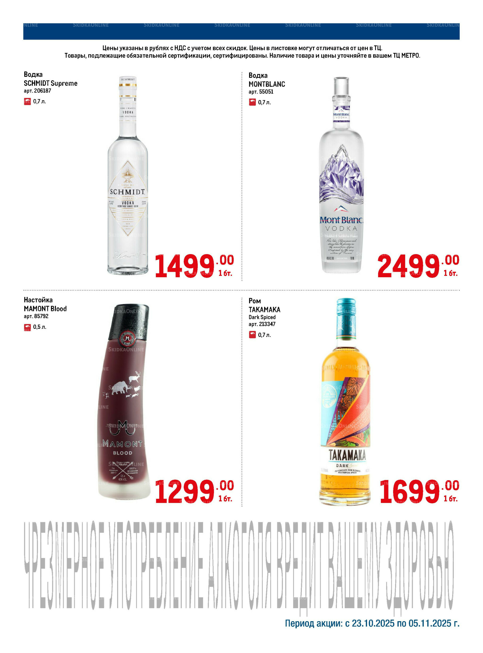 Алкоголь 23 Октября - 5 Ноября 2025 3