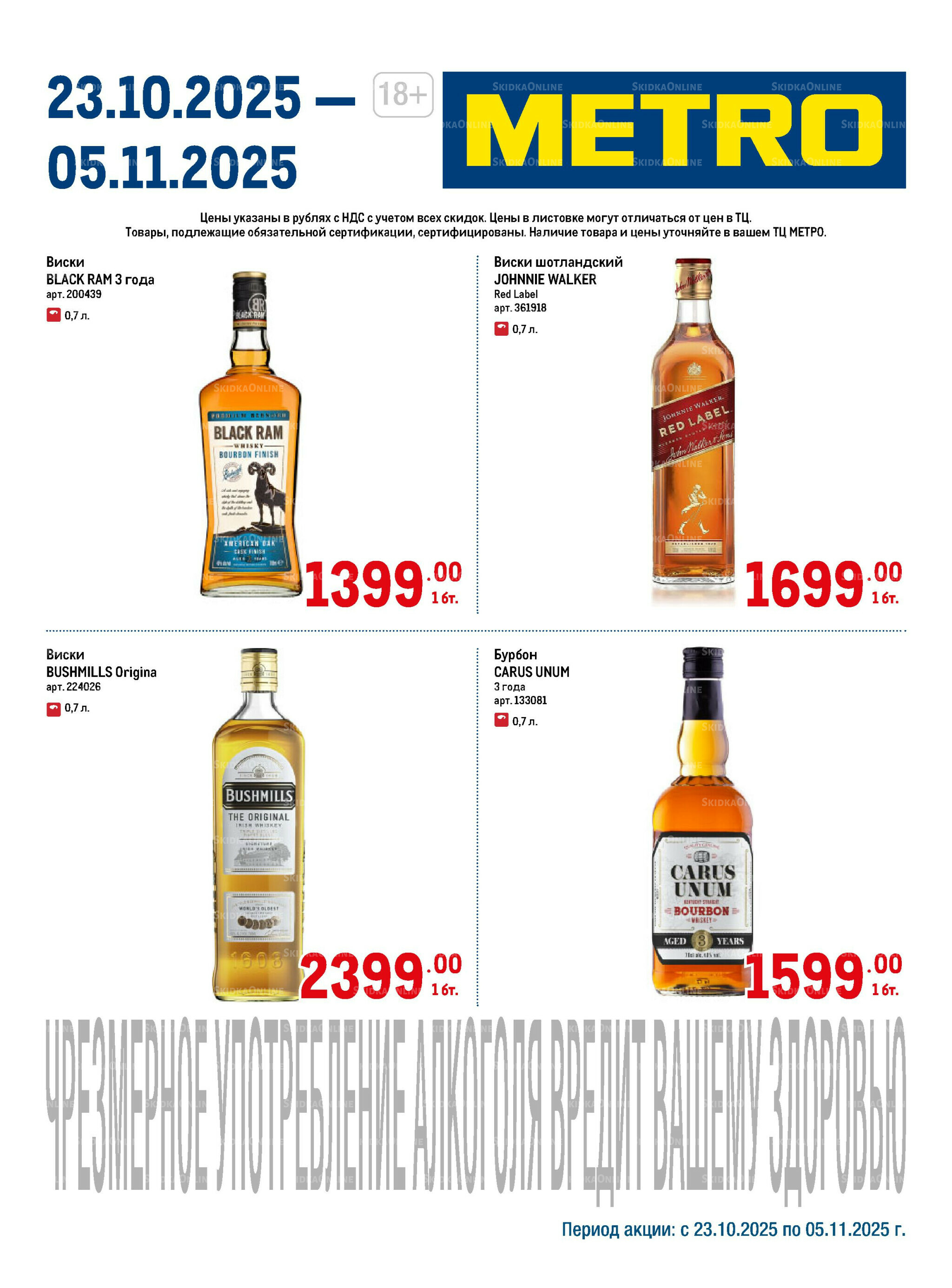 Алкоголь 23 Октября - 5 Ноября 2025 1