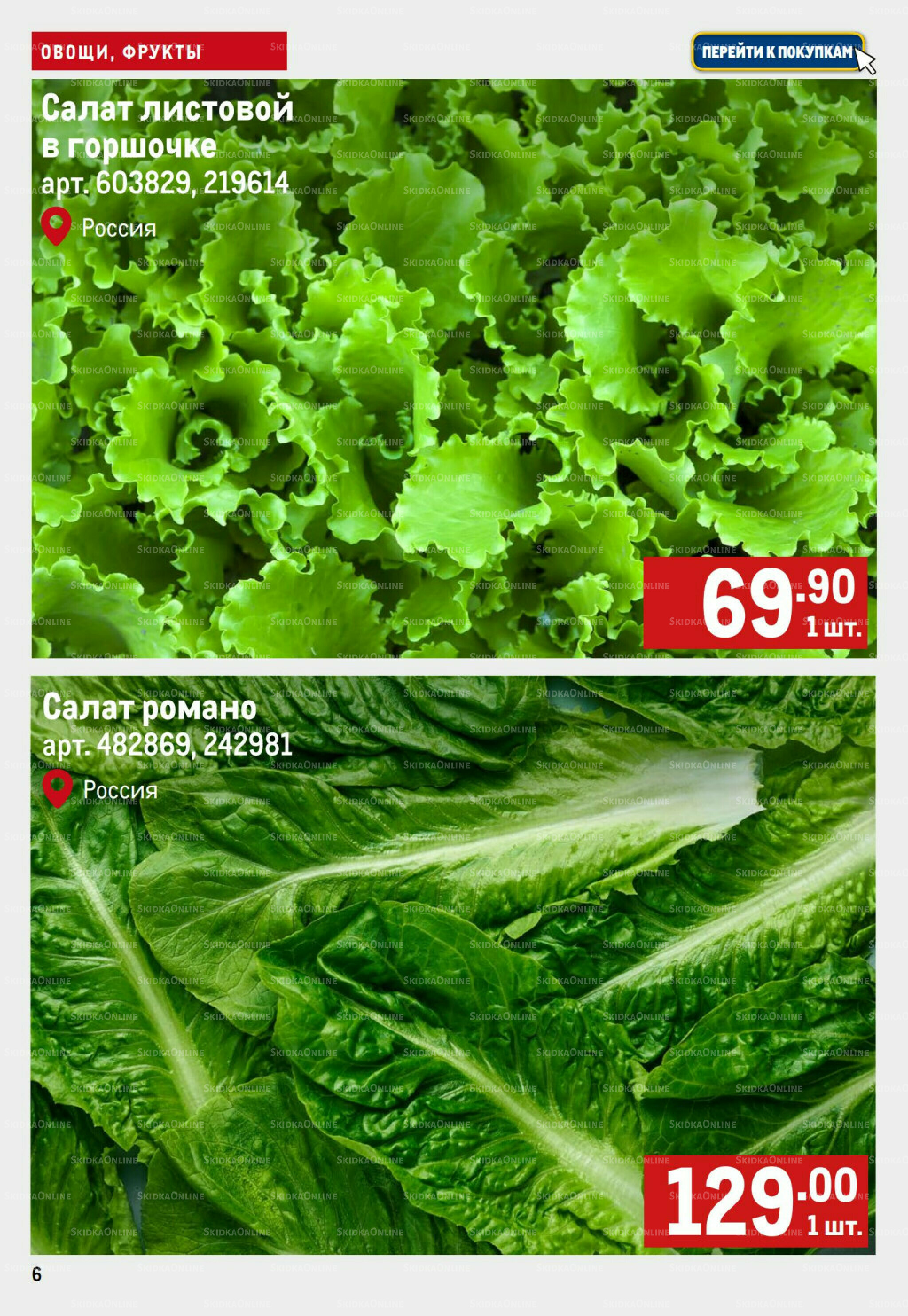 Свежие овощи и фрукты 6  - 12 Ноября 2025 6