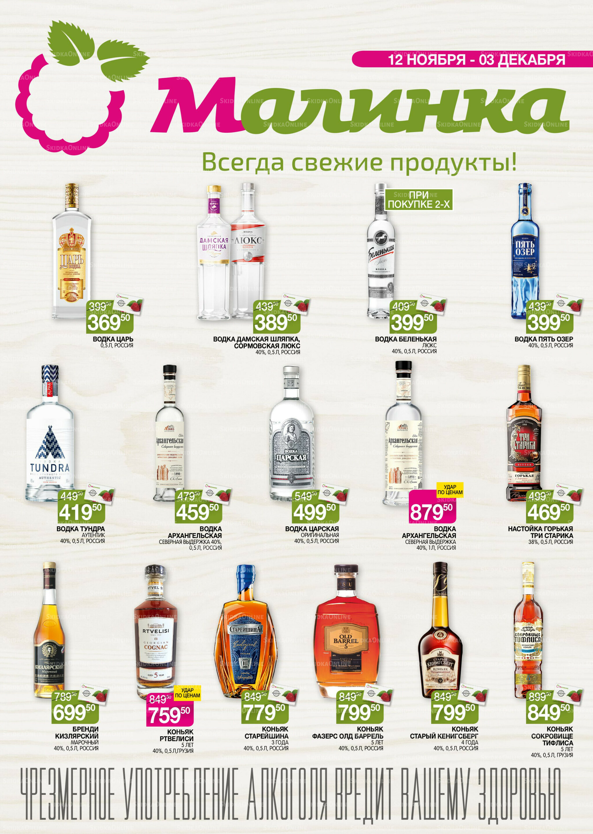 Алкоголь 12 Ноября - 3 Декабря 2025 1