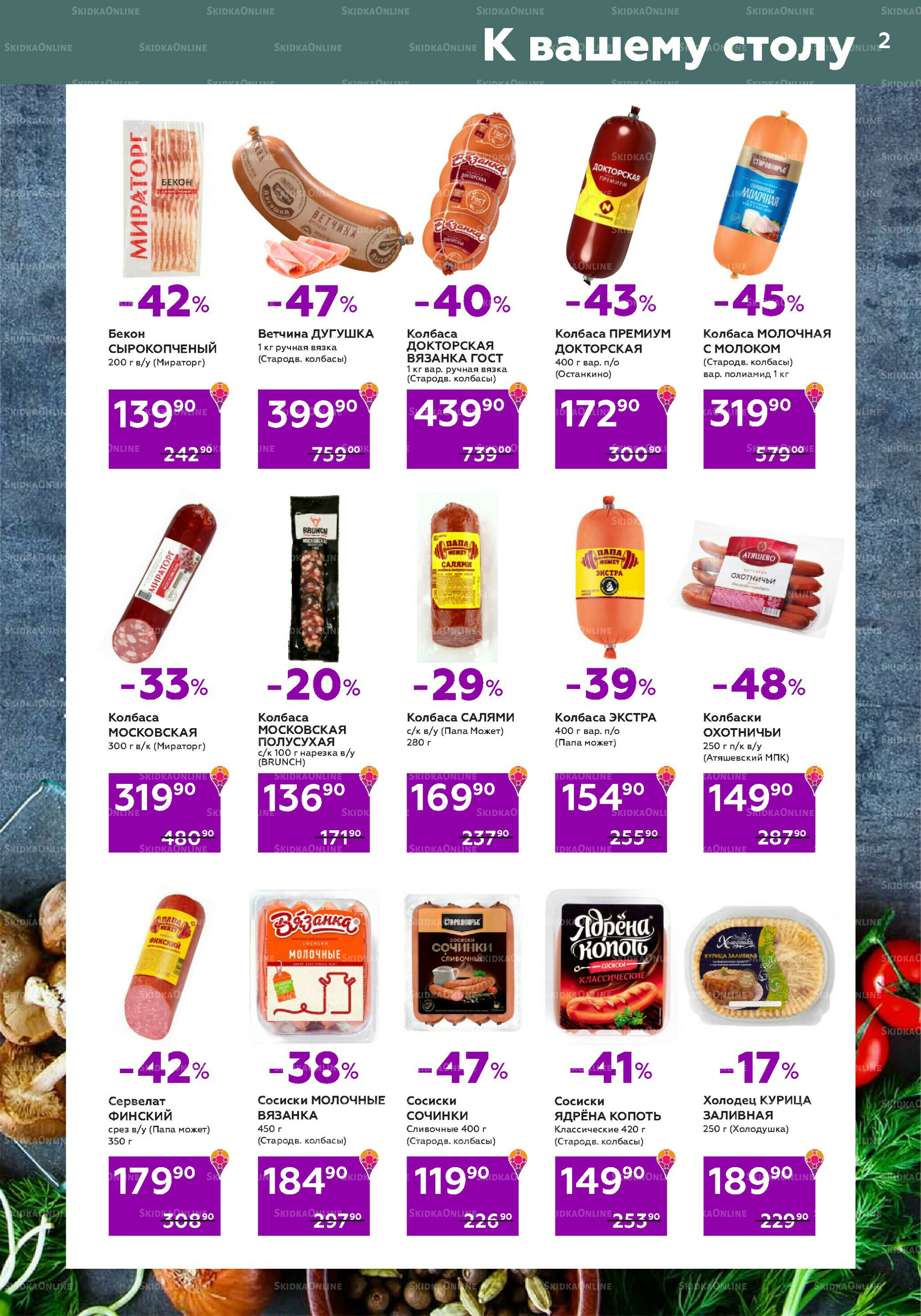 Акционный каталог (цены действительны по карте 