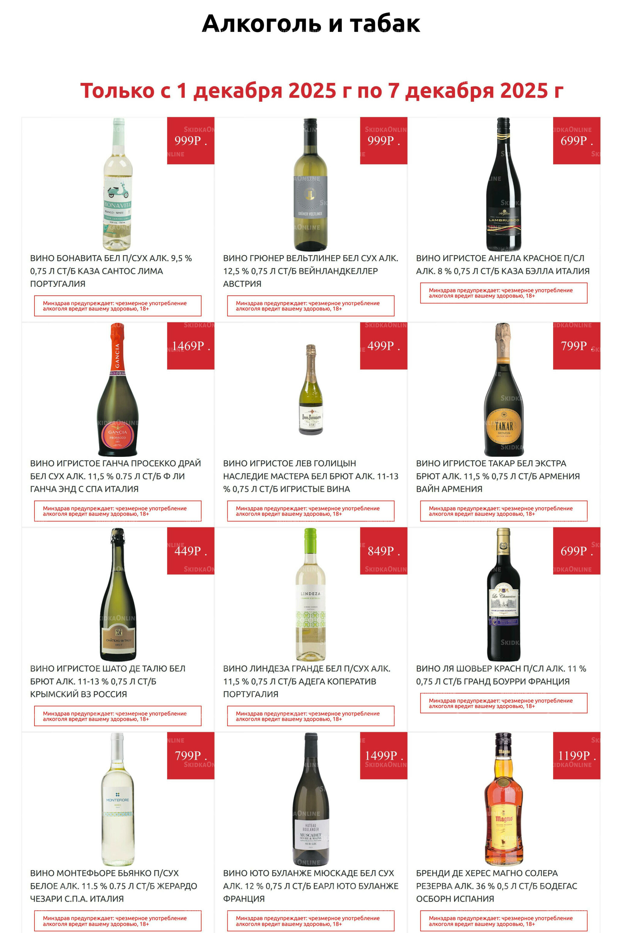Алкоголь 1  - 7 Декабря 2025 1