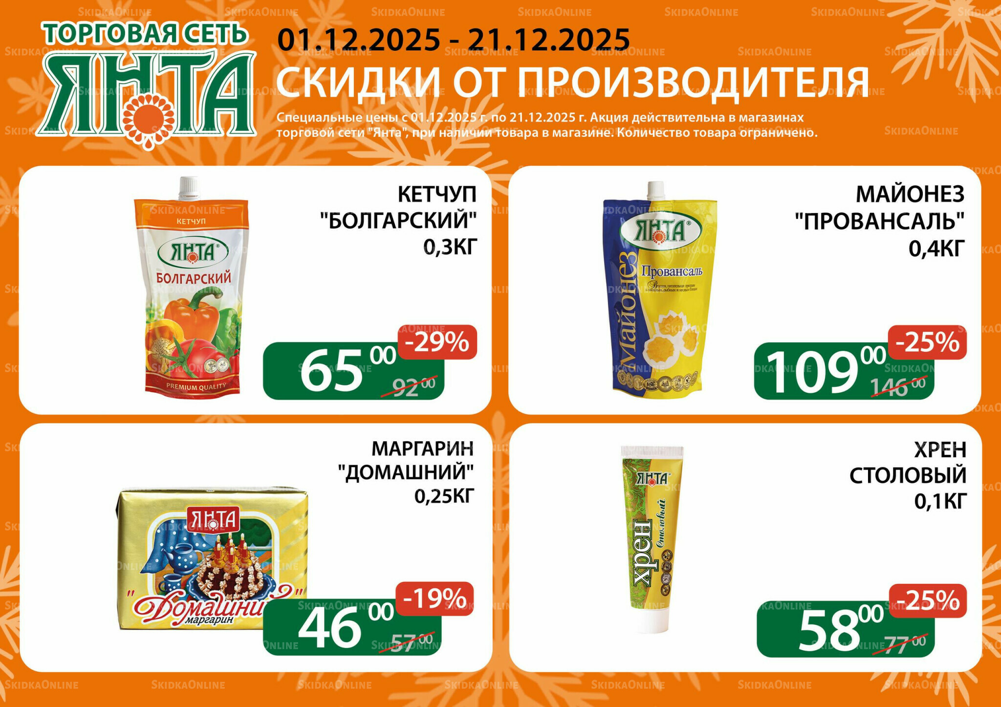 Акции 1  - 21 Декабря 2025 1