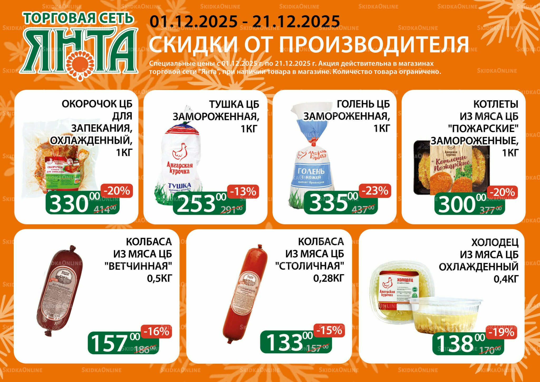 Акции 1  - 21 Декабря 2025 3