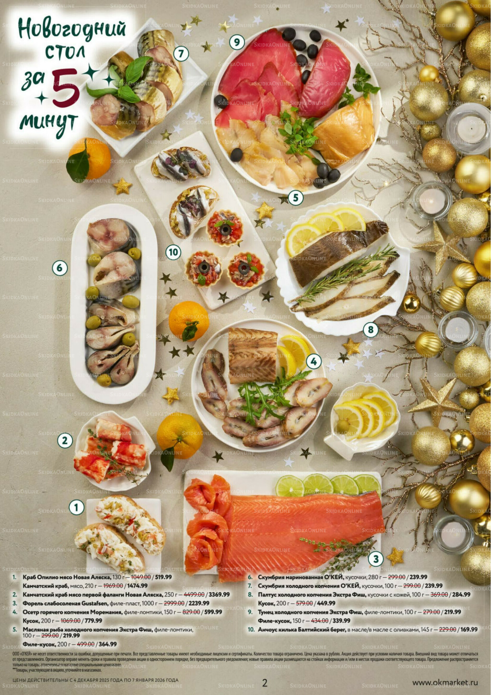  Новогодний стол рецептов  4 Декабря 2025 - 7 Января 2026 2