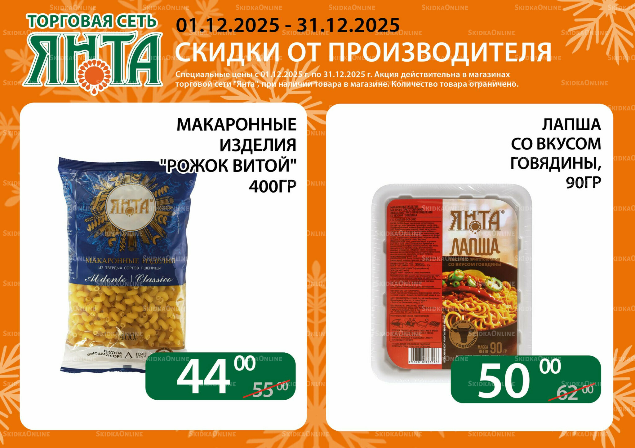 Акции 1  - 31 Декабря 2025 2