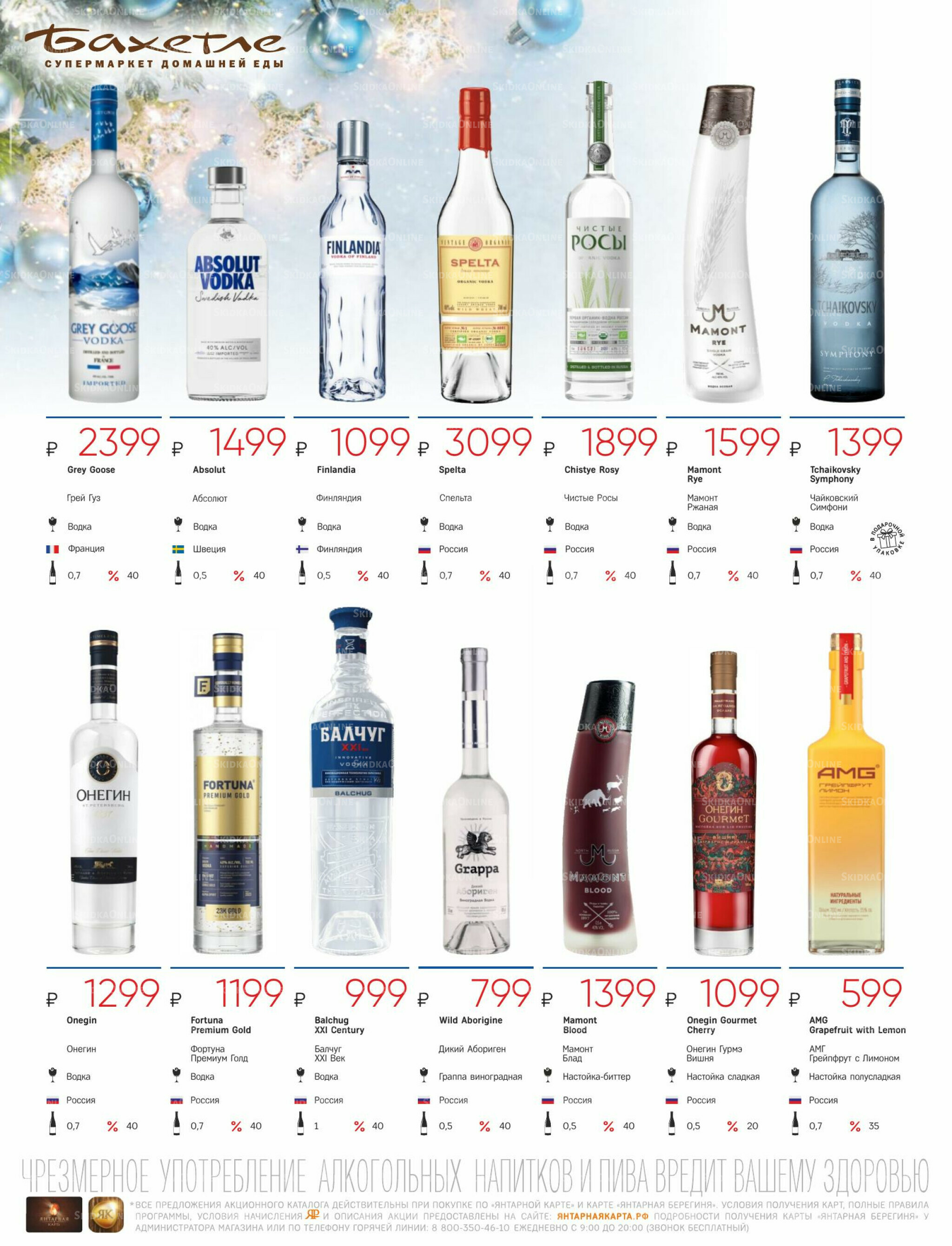 Алкогольный каталог 10 Декабря 2025 - 9 Января 2026 36