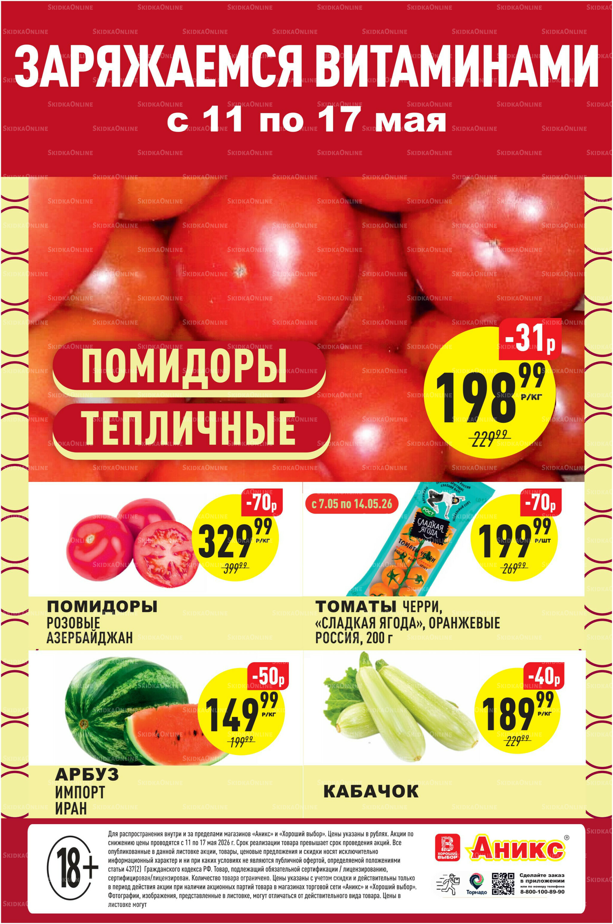 Вкусно и полезно 11  - 17 Мая 2026 2