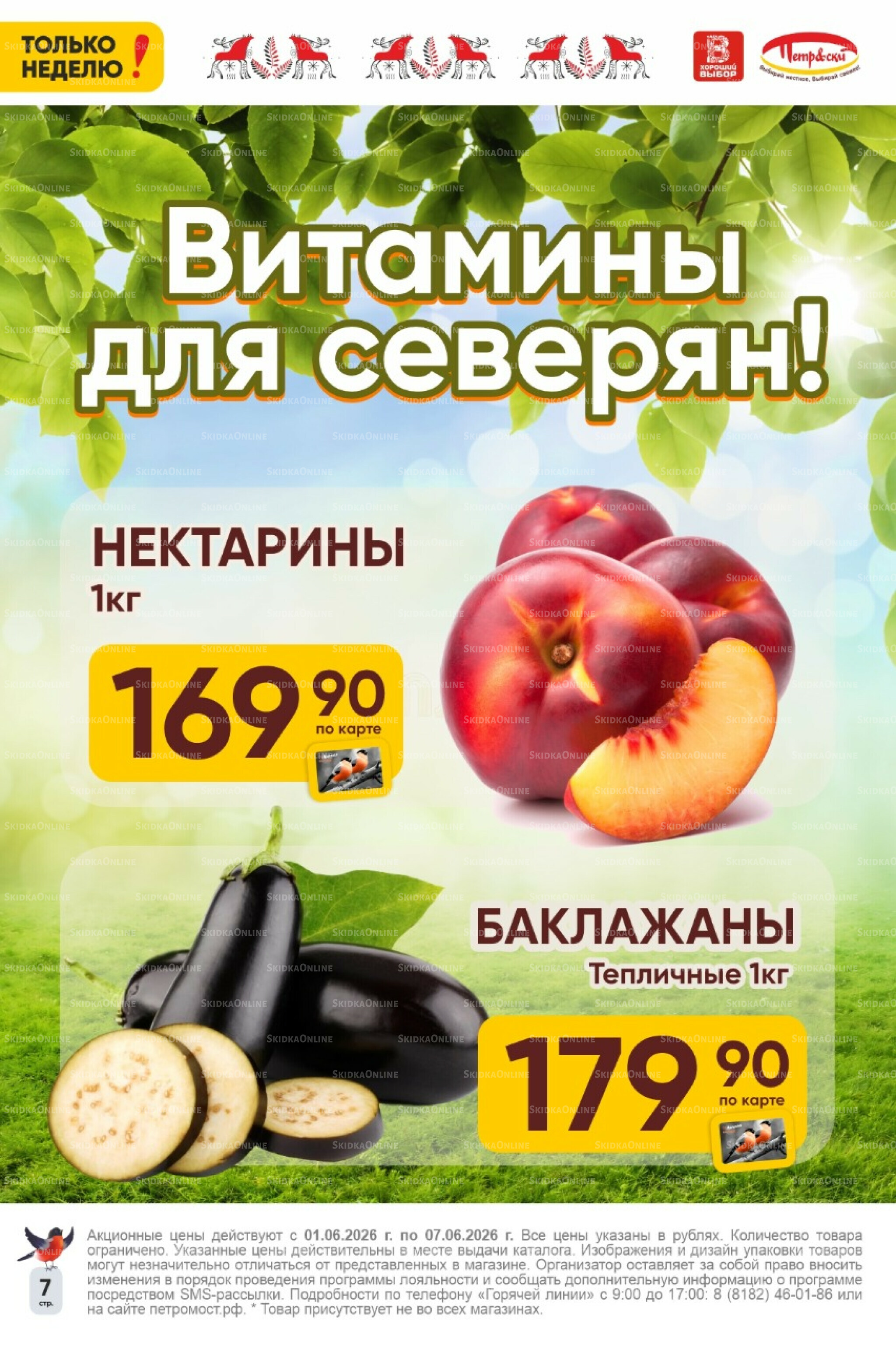 Только неделю! 1  - 7 Июня 2026 7