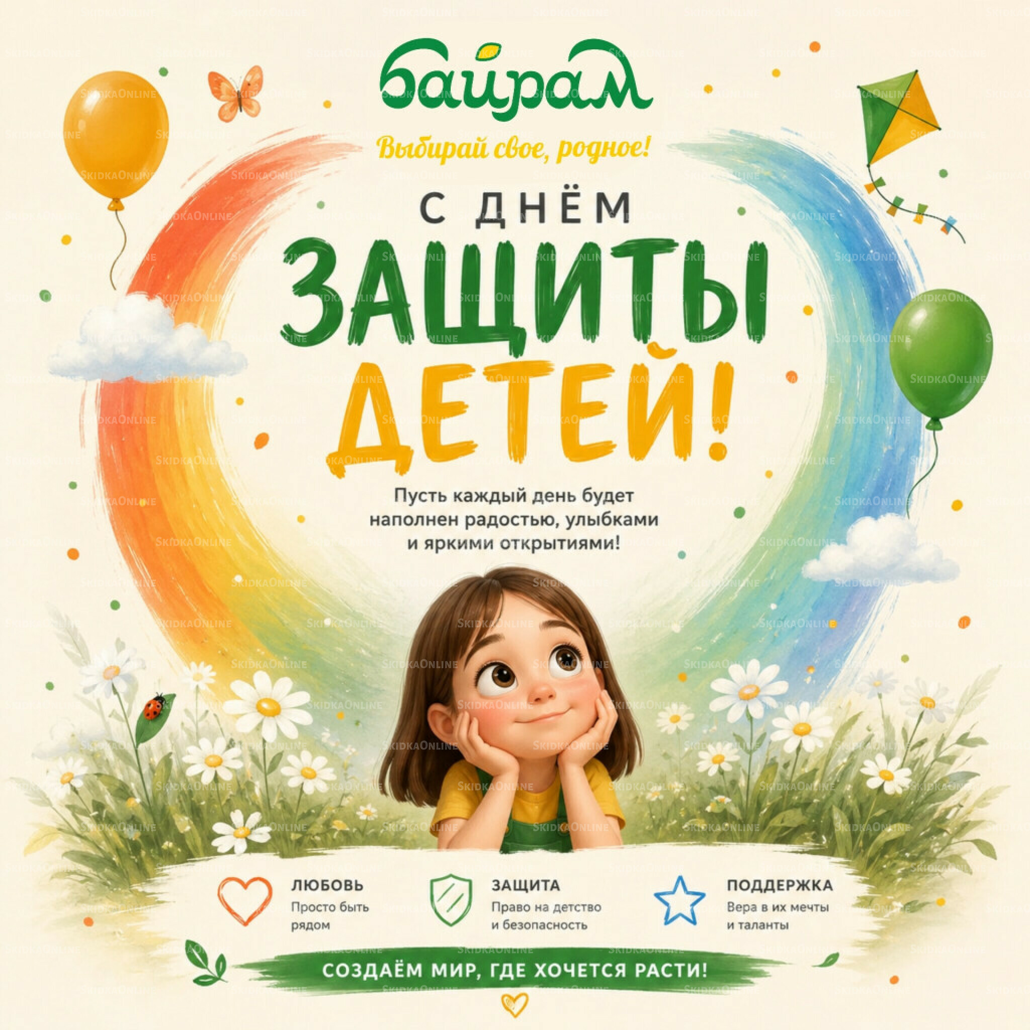 С Днём защиты детей! 1  - 7 Июня 2026 1